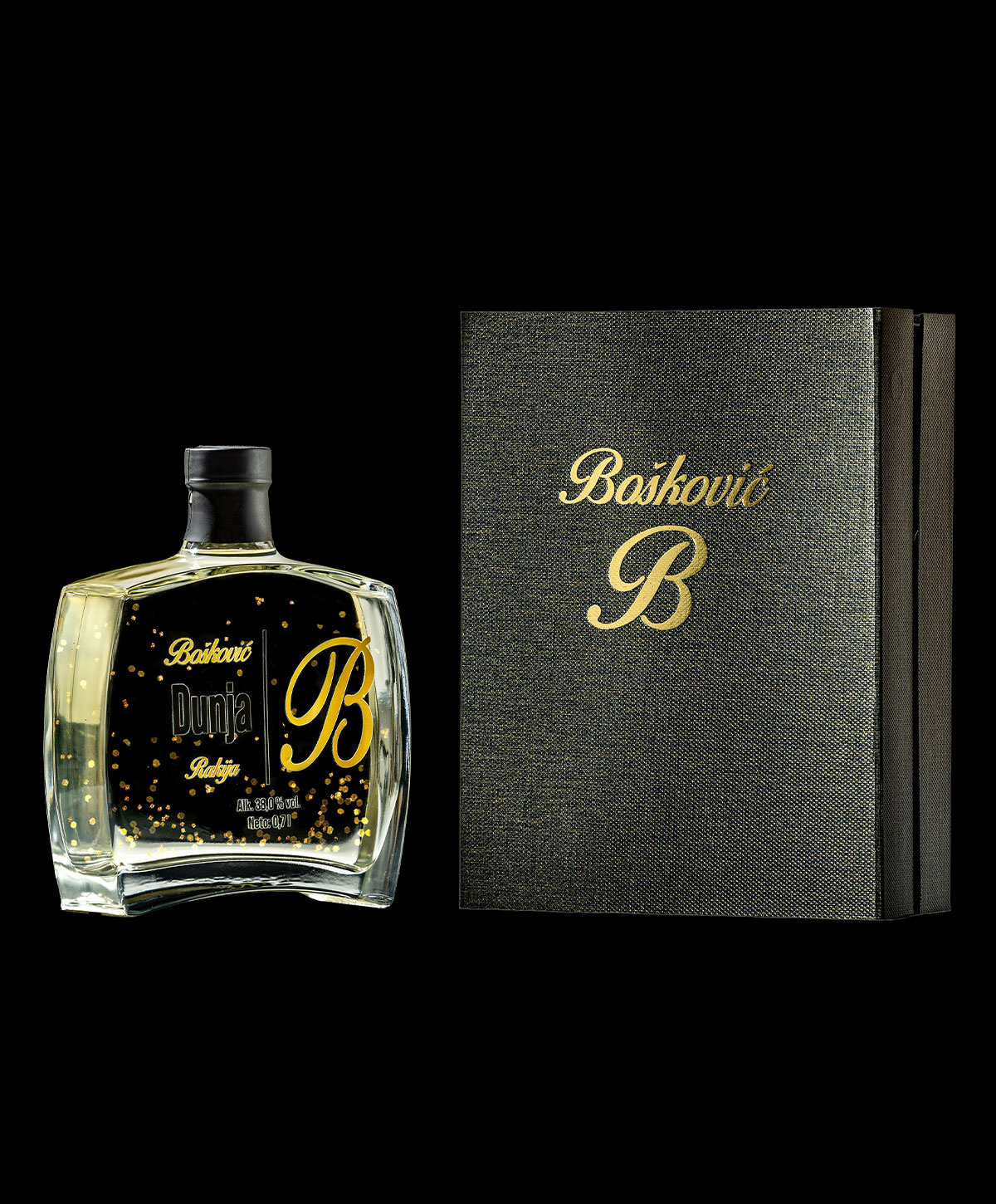 Rakija od dunje PREMIUM sa zlatom - Dunjevača